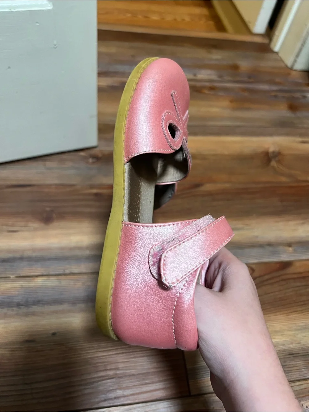 Livie & Luca Pink Mary Jane Bow-Accent Shoes